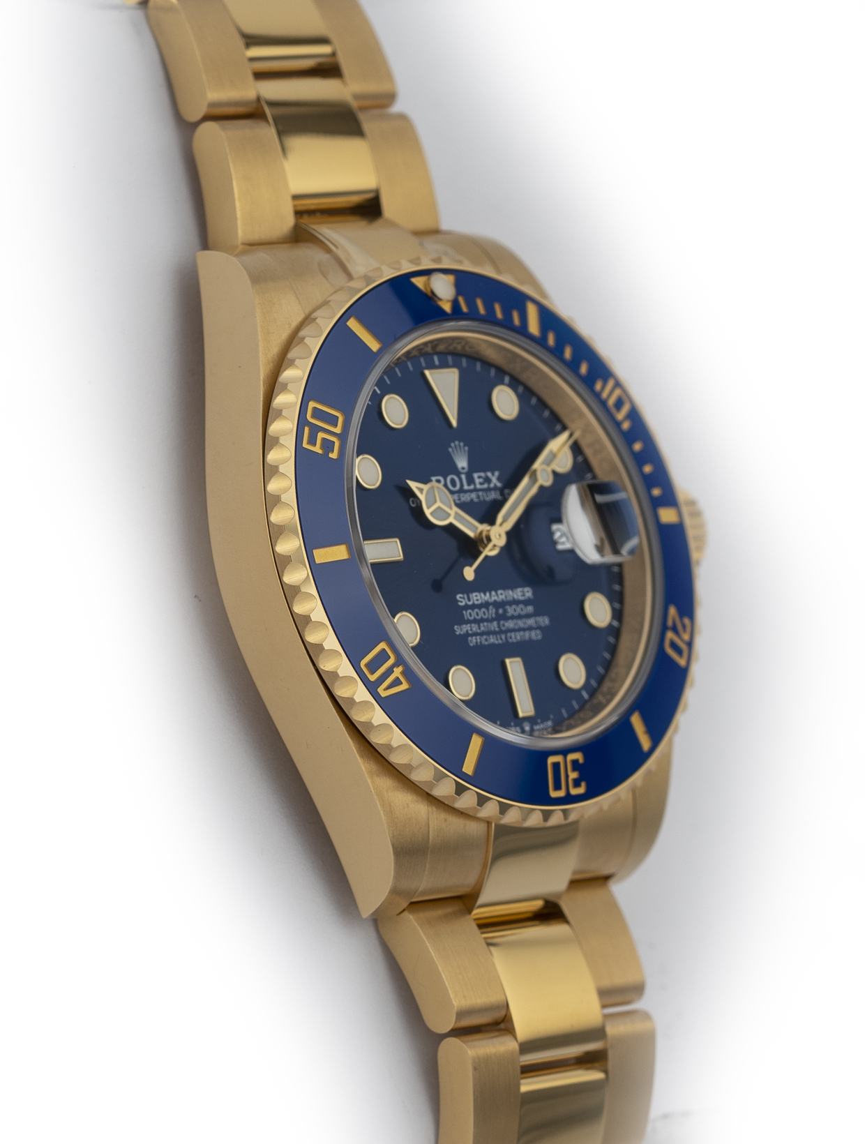 Rolex Submariner Date 41 Yellow Gold Blue 41mm Yellow Gold Blue 126618LB-0002