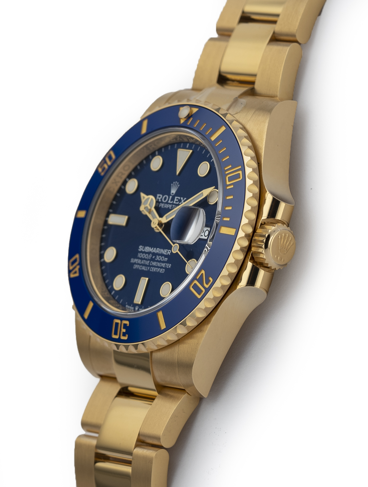 Rolex Submariner Date 41 Yellow Gold Blue 41mm Yellow Gold Blue 126618LB-0002