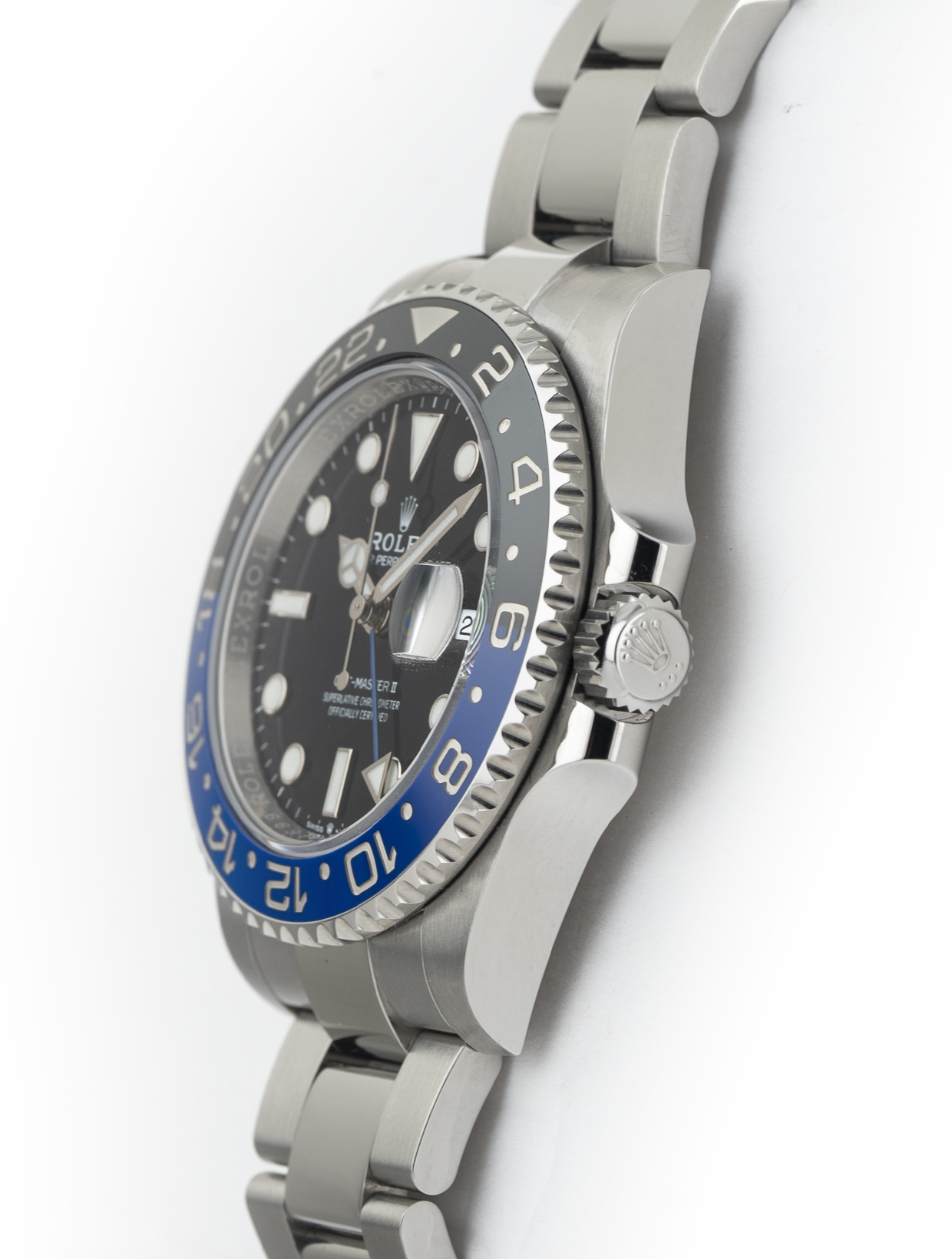 How to Photograph a Watch to Sell Online – The Basics & Layout Rolex GMT-Master II Batman Stainless Oyster Bracelet Black N Blue Ceramic Bezel - Brand New Sept 2022