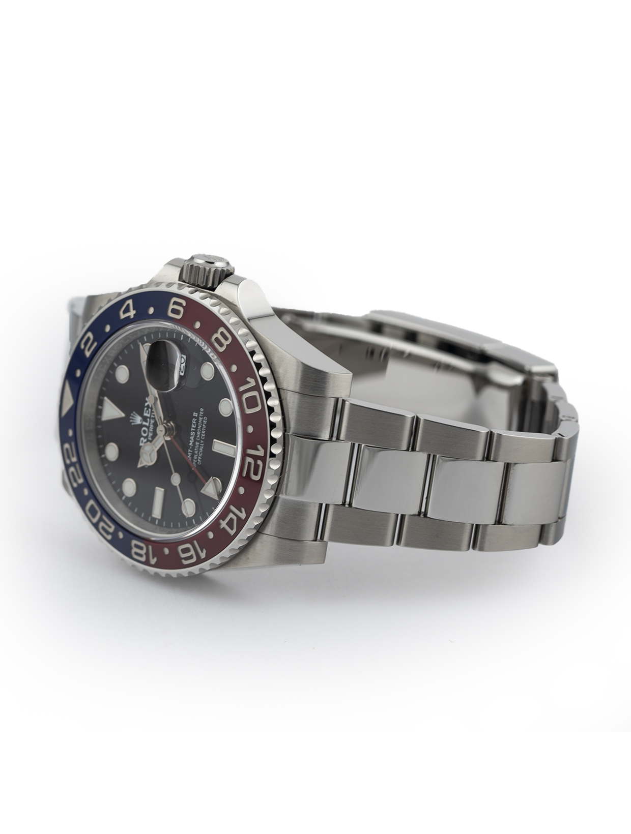 Rolex GMT-Master II Stainless Steel BLRO Oyster 40mm Stainless Steel Black 126710BLRO