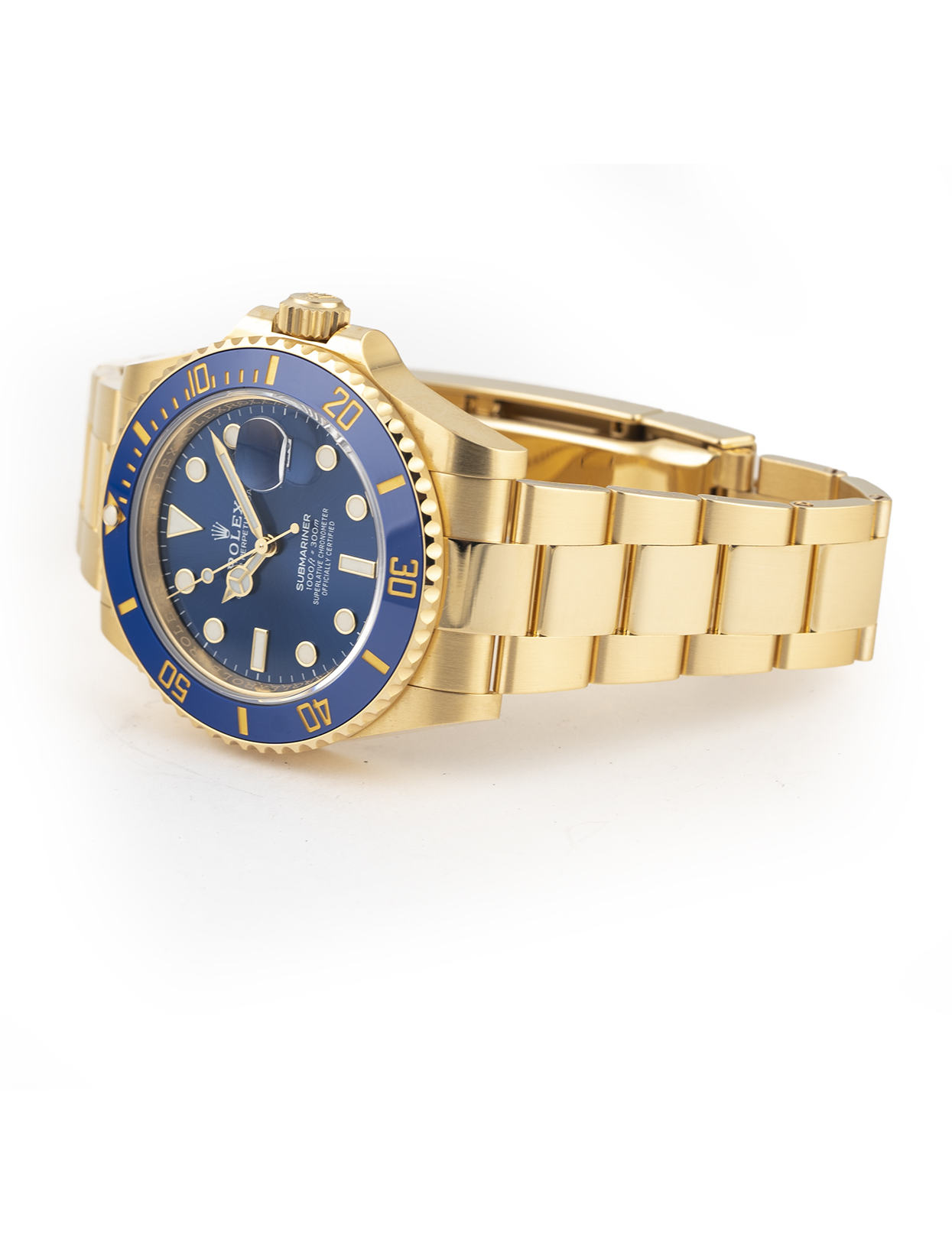 Rolex Submariner Date 41mm Blue Dial Yellow Gold 126618LB