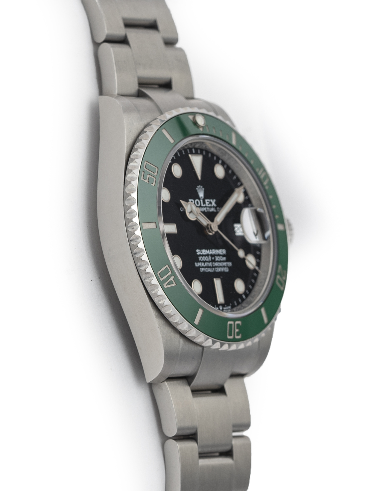 Rolex Submariner Date 41mm Stainless Steel Starbucks Green Ceramic 126610LV