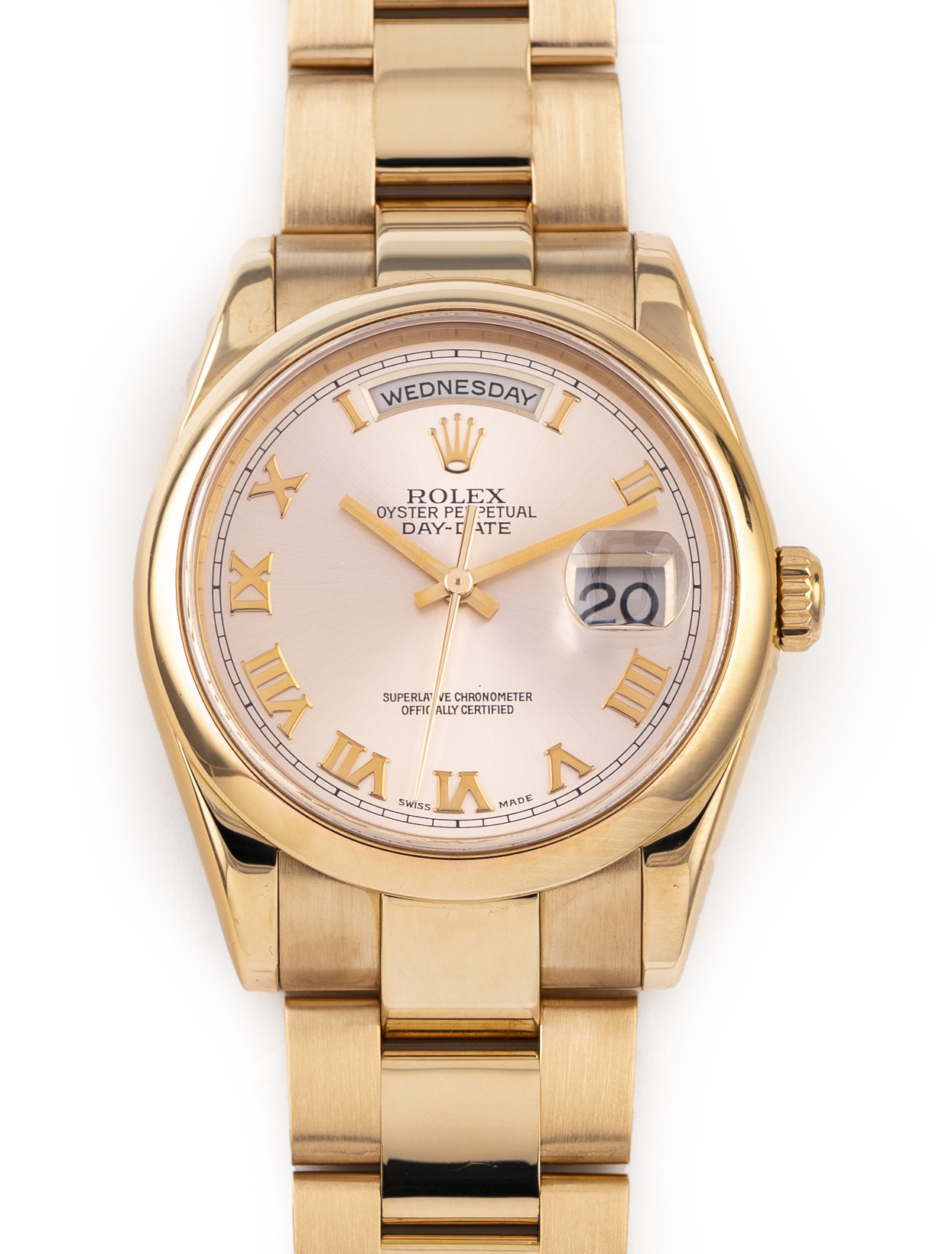 Rolex Day Date Presidential 118235 18k Pink gold Rose Oyster