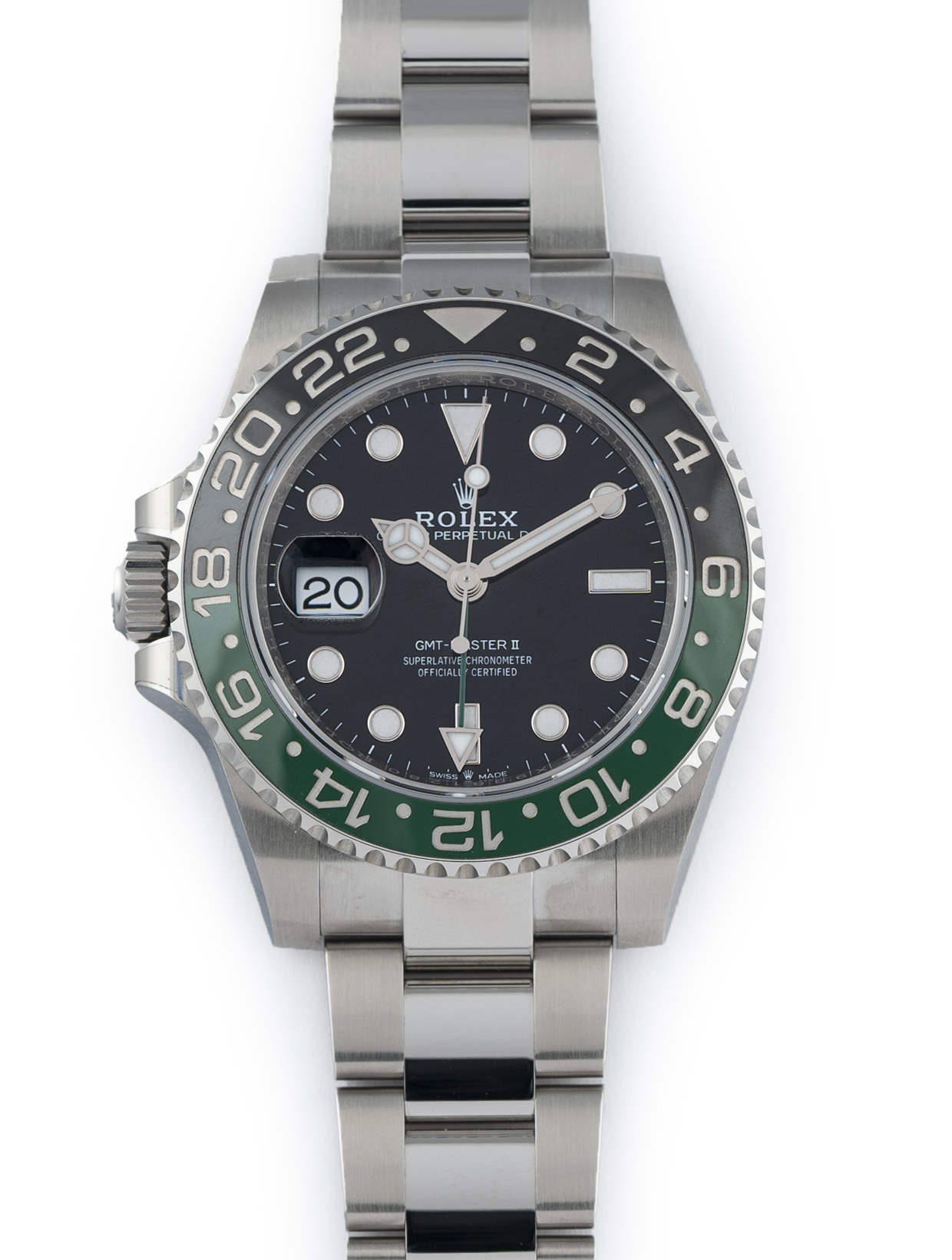 Rolex GMT-Master II Sprite Oyster 40mm Stainless Steel Black 126720VTNR