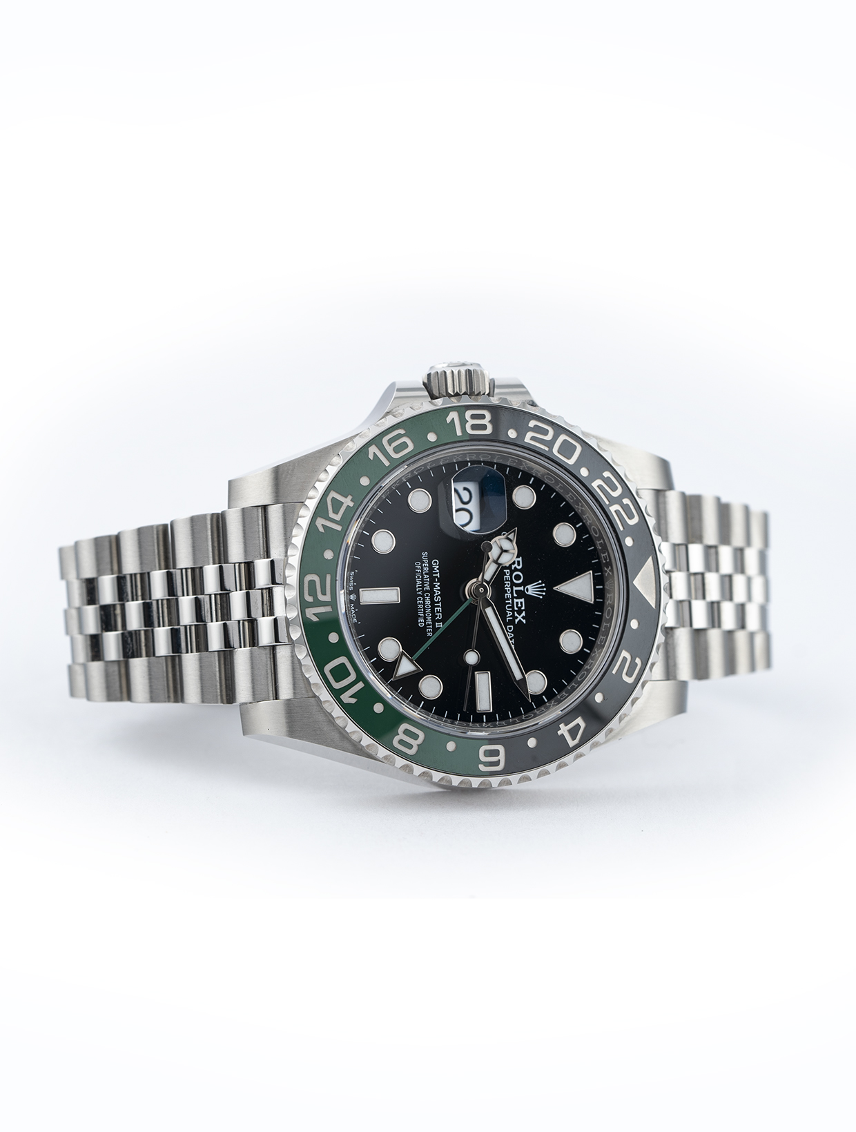 Rolex GMT-Master II Sprite Jubilee 40mm Steel Green N Black 126720VTNR