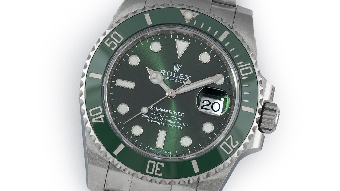 Rolex Submariner Date 40mm Hulk Green Ceramic Bezel