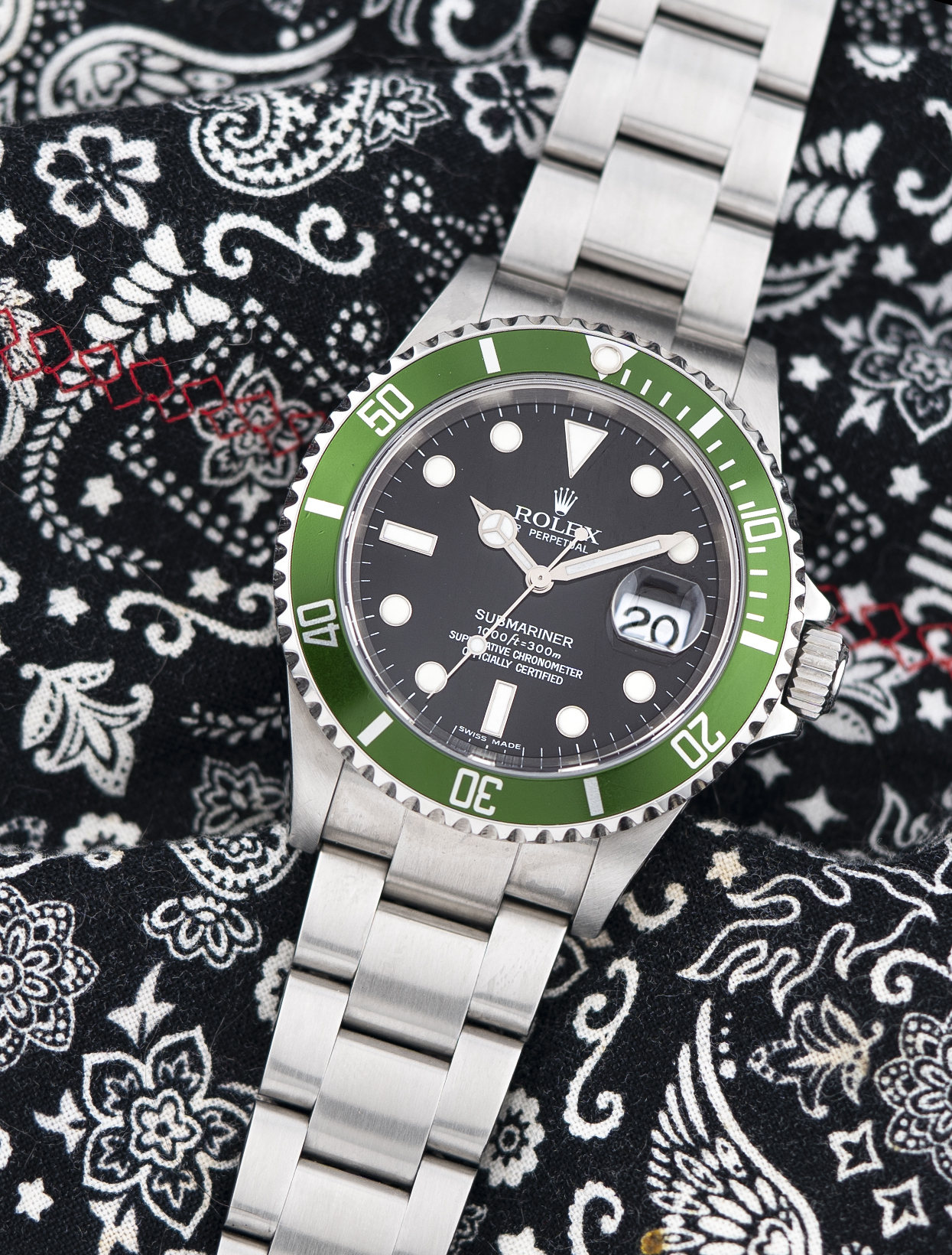 Rolex Submariner Date Kermit 16610LV