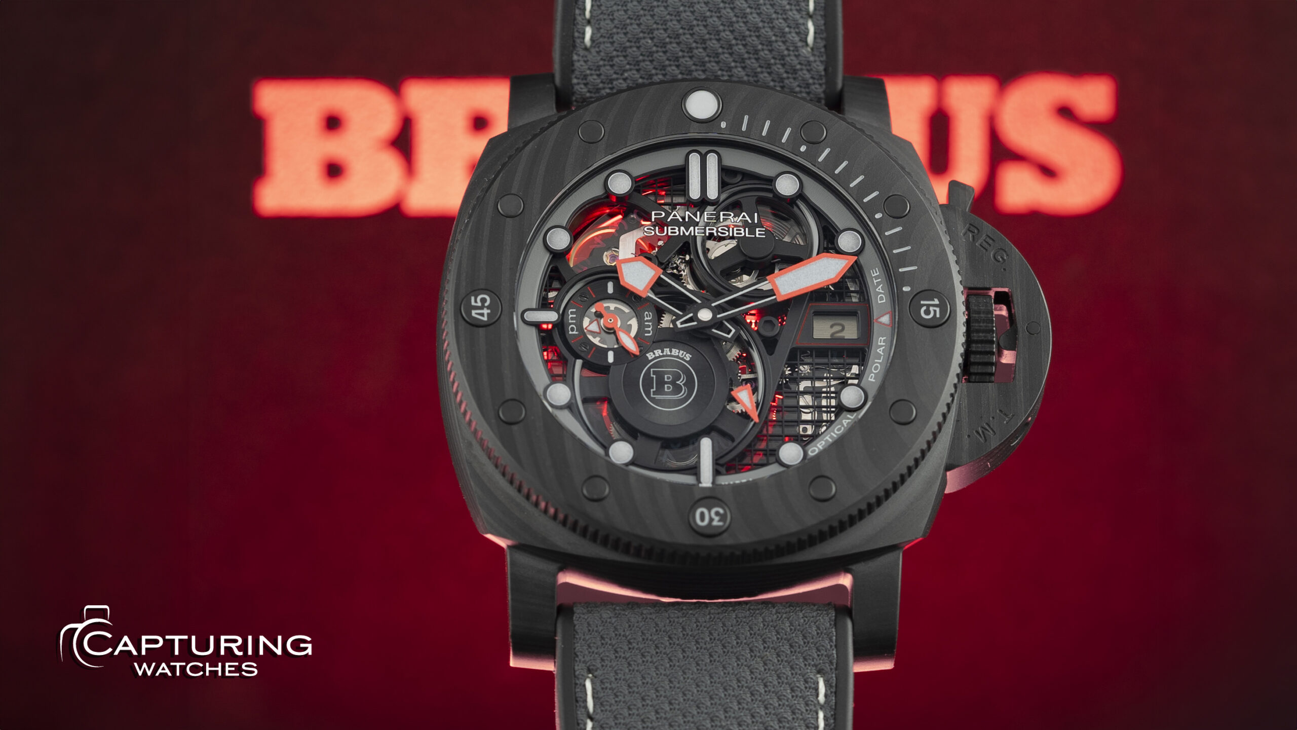 The Panerai Submersible Brabus 'Black Ops' GMT PAM01240 Capturing Insight Blog Cover