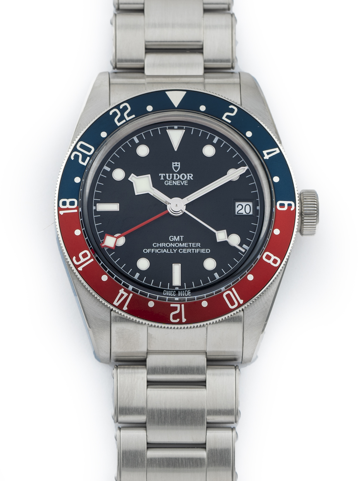 Tudor Black Bay GMT 41mm Pepsi BlueRed Bezel M79830RB Stainless Steel - 100 Complete June 2021