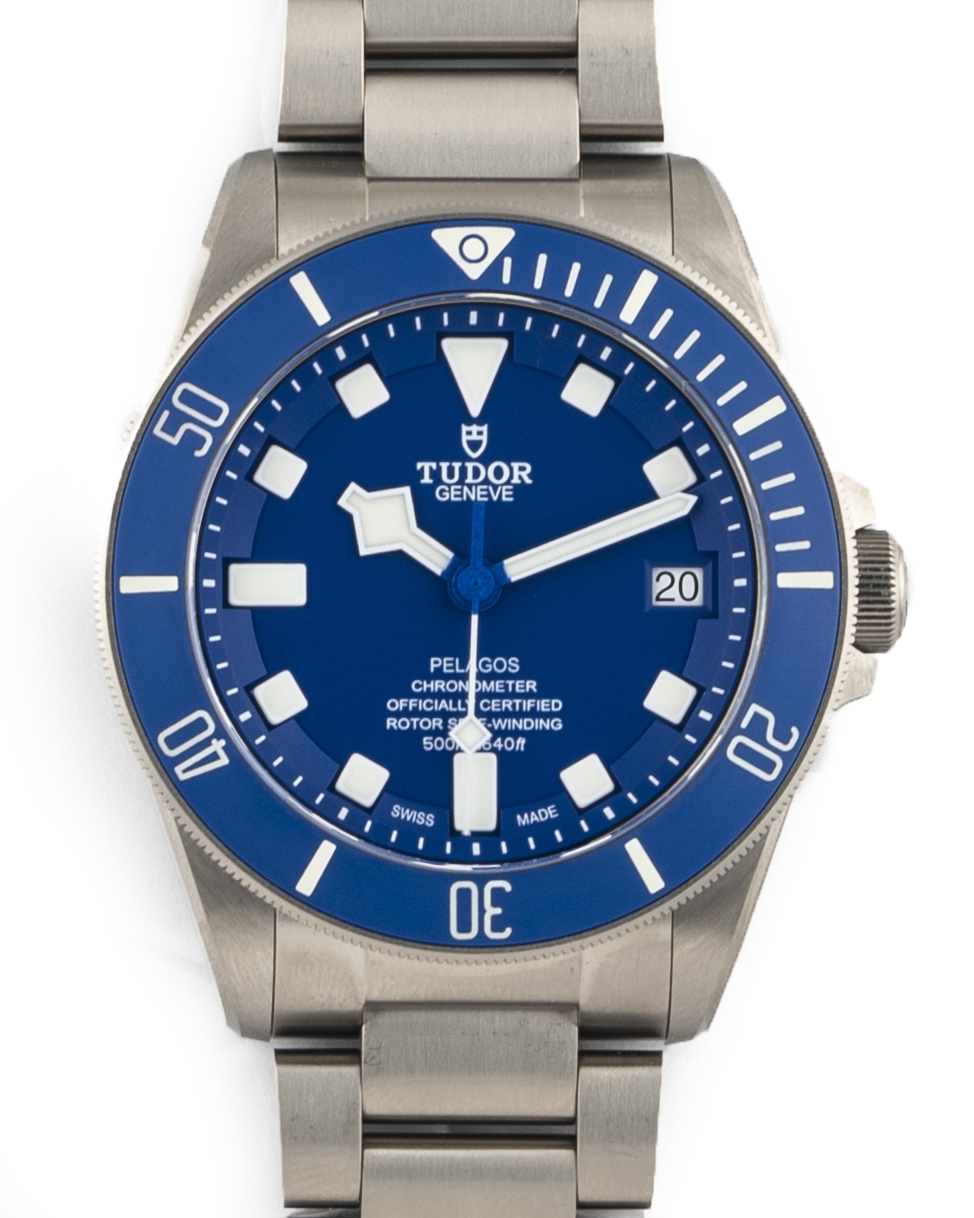 Tudor Pelagos Titanium Blue M25600TB-0001