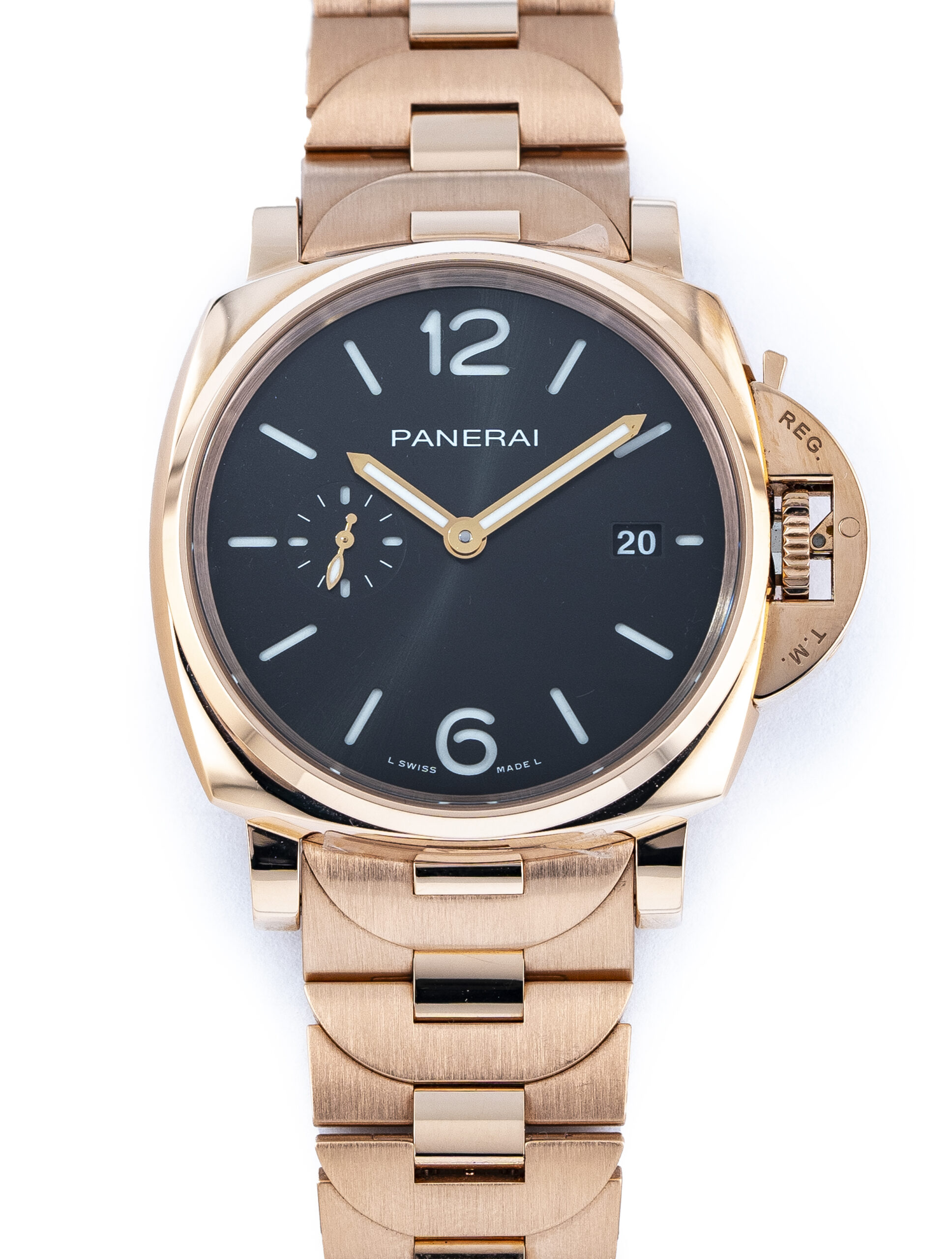 Panerai Luminor Due Tutto Oro 42mm Rose Gold Boutique Exclusive Pam01442