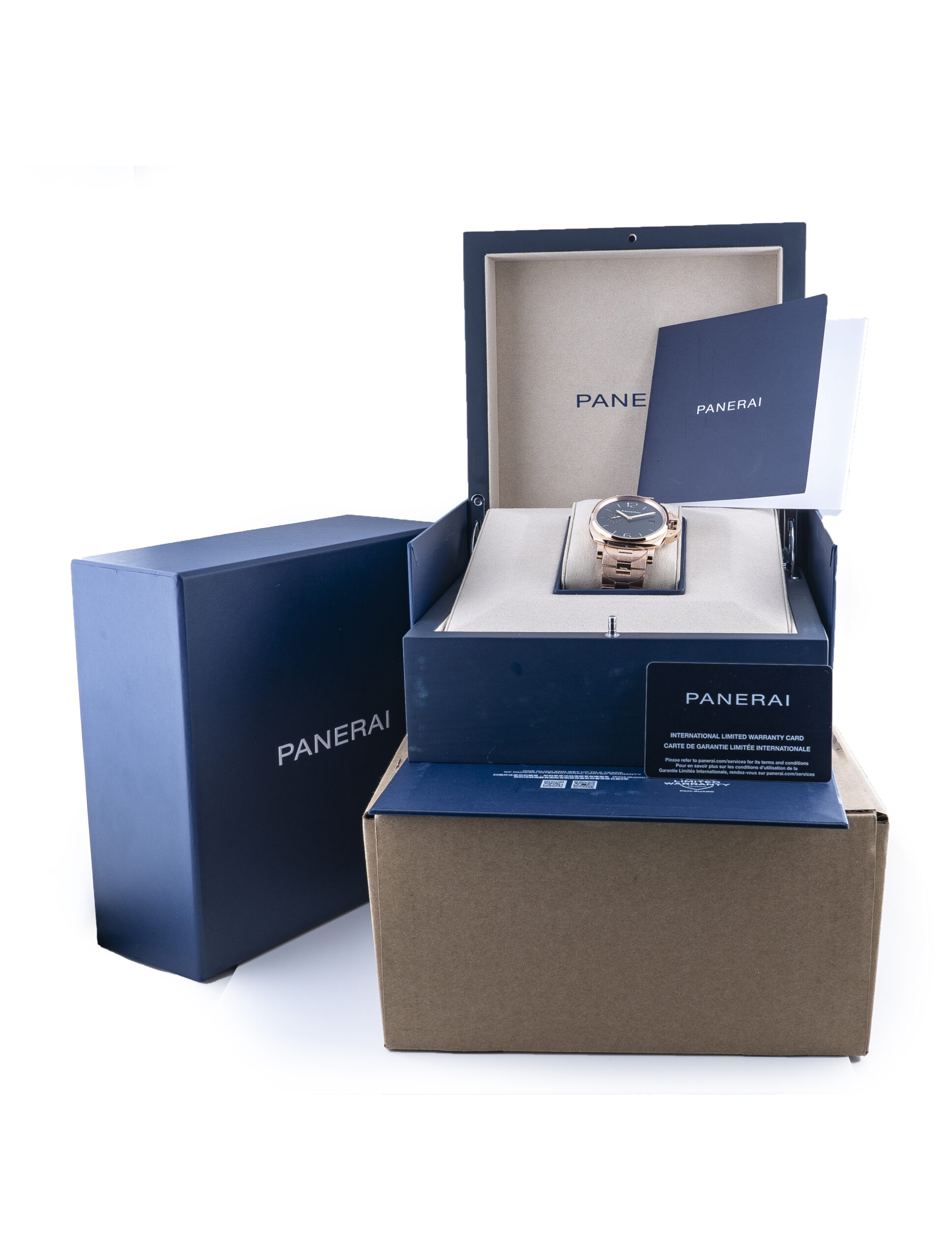 Panerai Luminor Due Tutto Oro 42mm Rose Gold Boutique Exclusive Pam01442