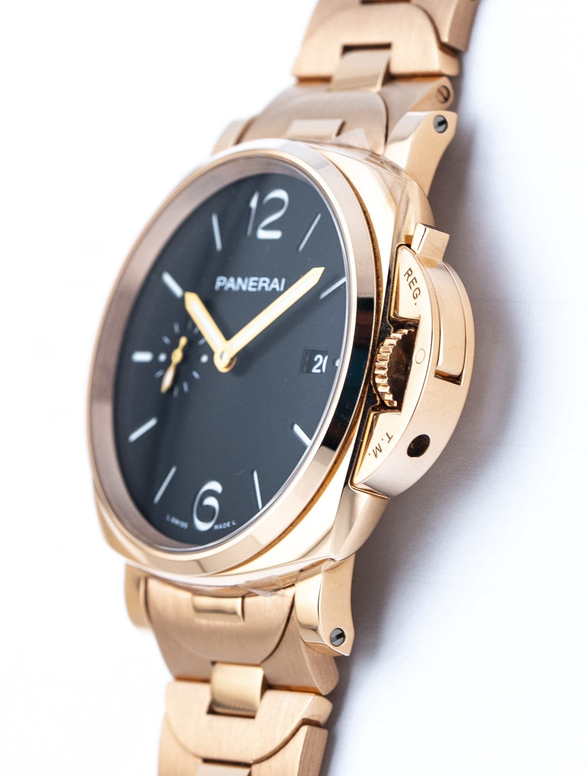 Panerai Luminor Due Tutto Oro 42mm Rose Gold Boutique Exclusive Pam01442