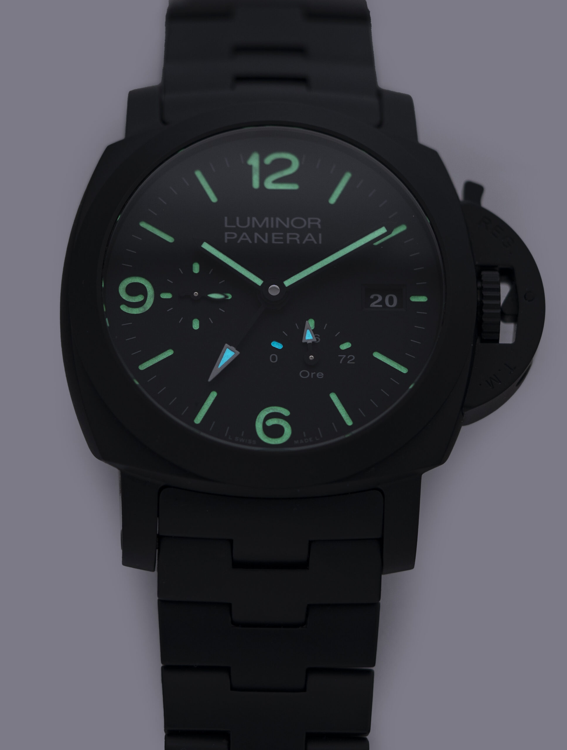 Panerai Luminor GMT Power Reserve 44mm Ceramica Ref Pam01674