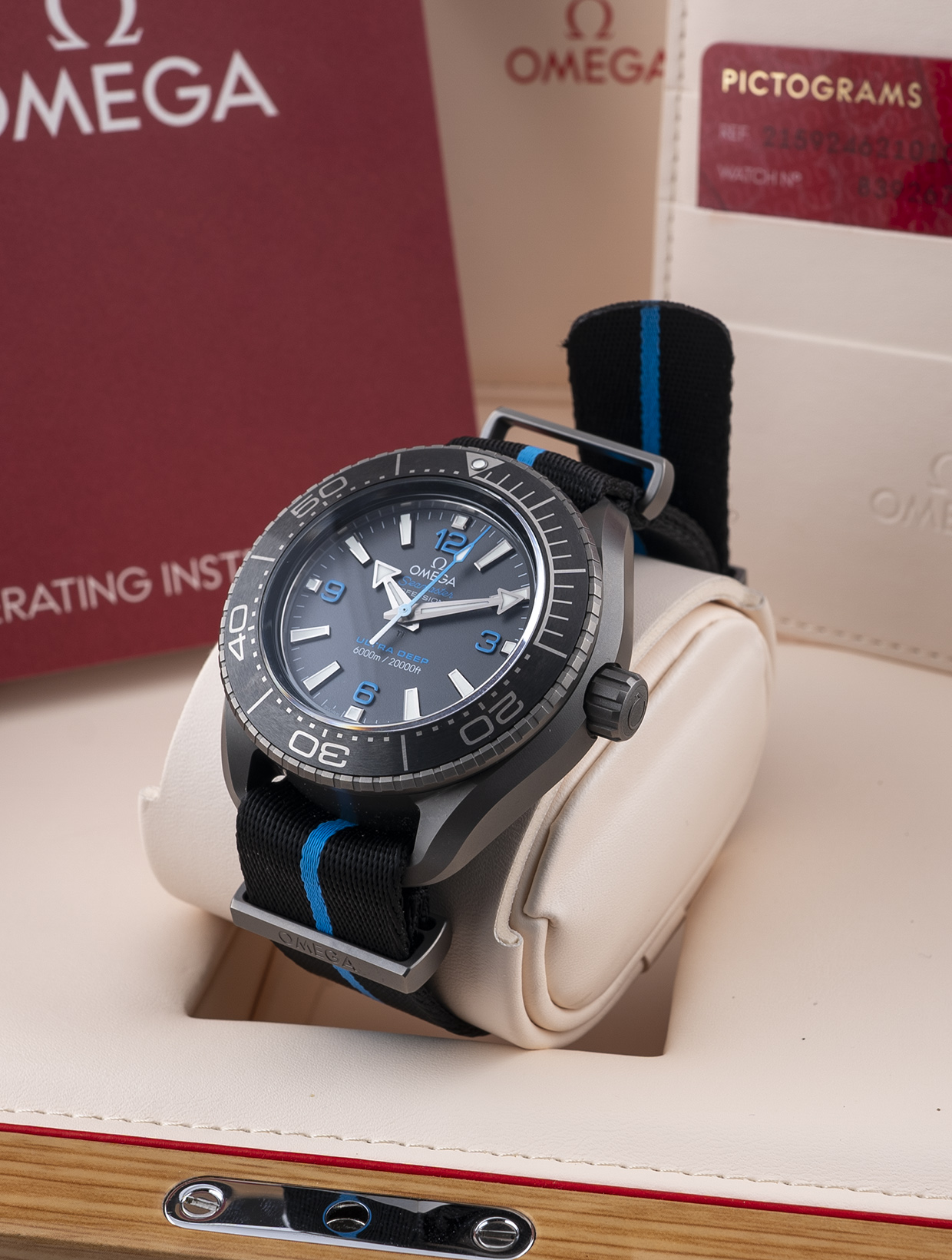 Omega Seamaster Planet Ocean Ultra Deep Titanium 45.5mm 215.92.46.21.01.001-16