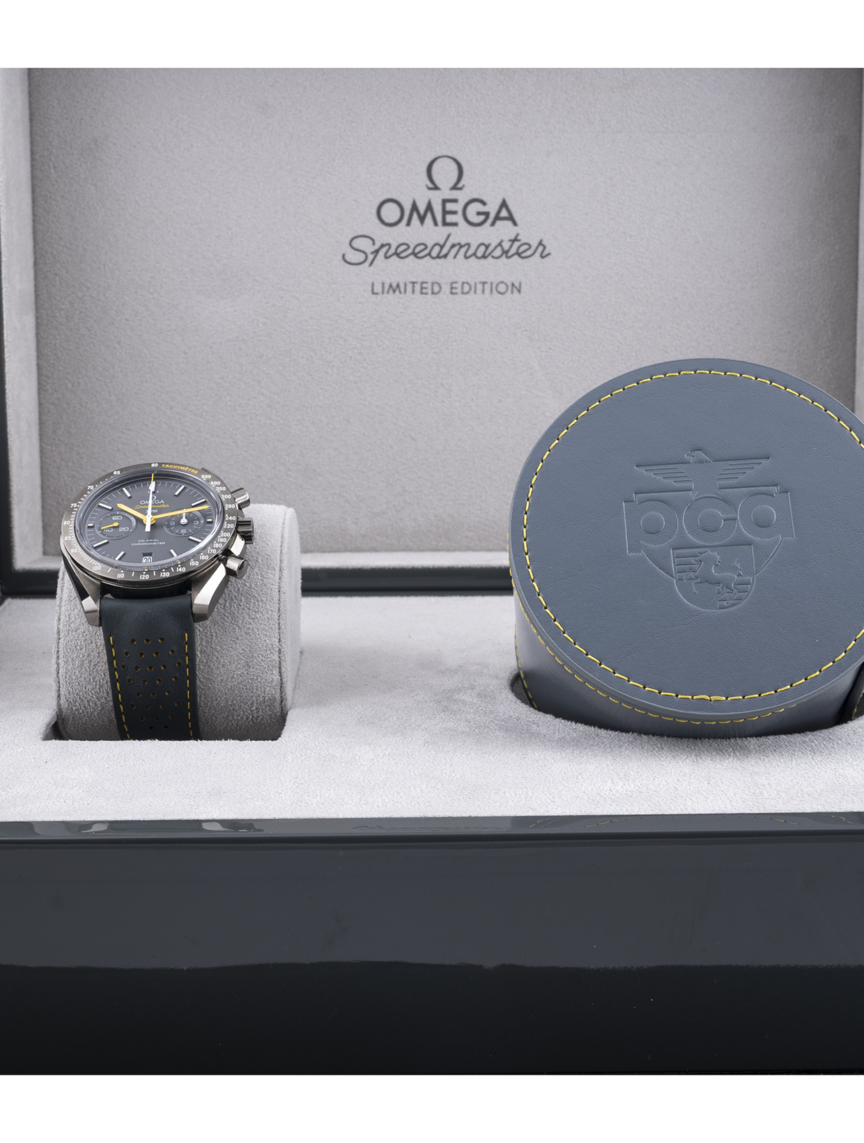 Omega Speedmaster Grey Side of the Moon Porsche Club of America PCA Members Only Special -Edition -9