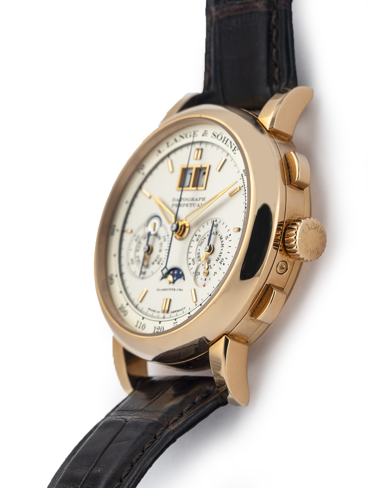 A. Lange & Söhne Datograph Perpetual Calendar 18k Rose Gold Ref. 410.032