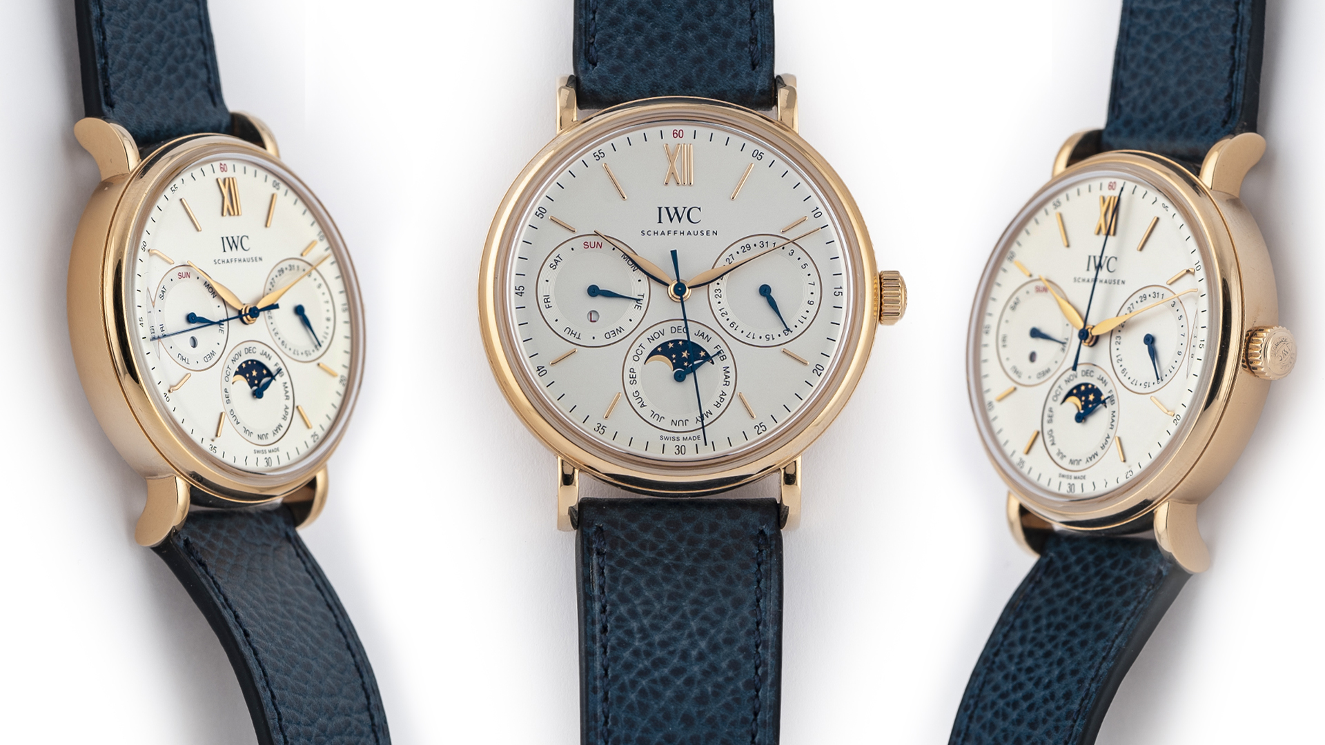 IWC Portofino Perpetual Calendar 18k Rose Gold IW344602 Capturing insight
