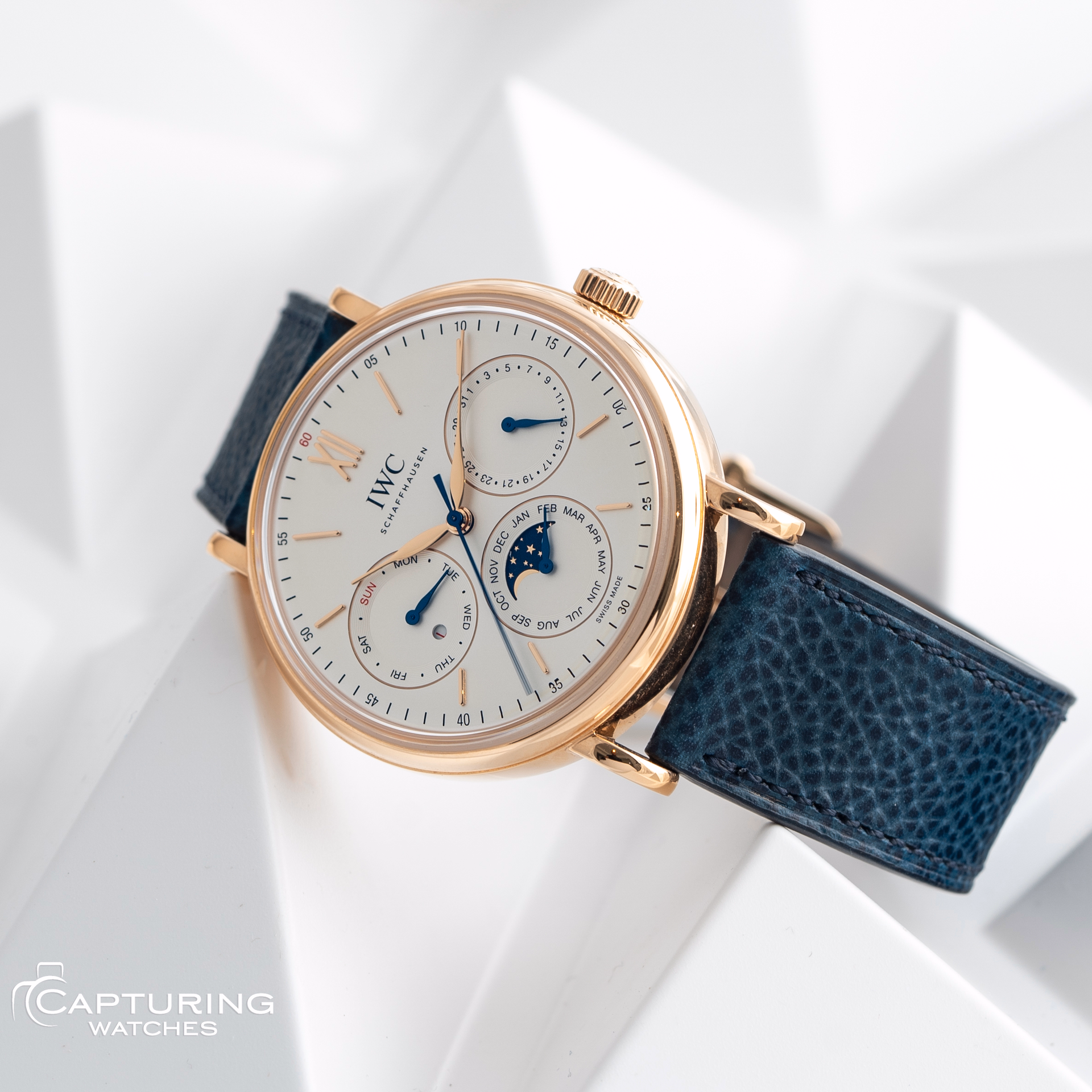IWC Portofino Perpetual Calendar 18k Rose Gold IW344602