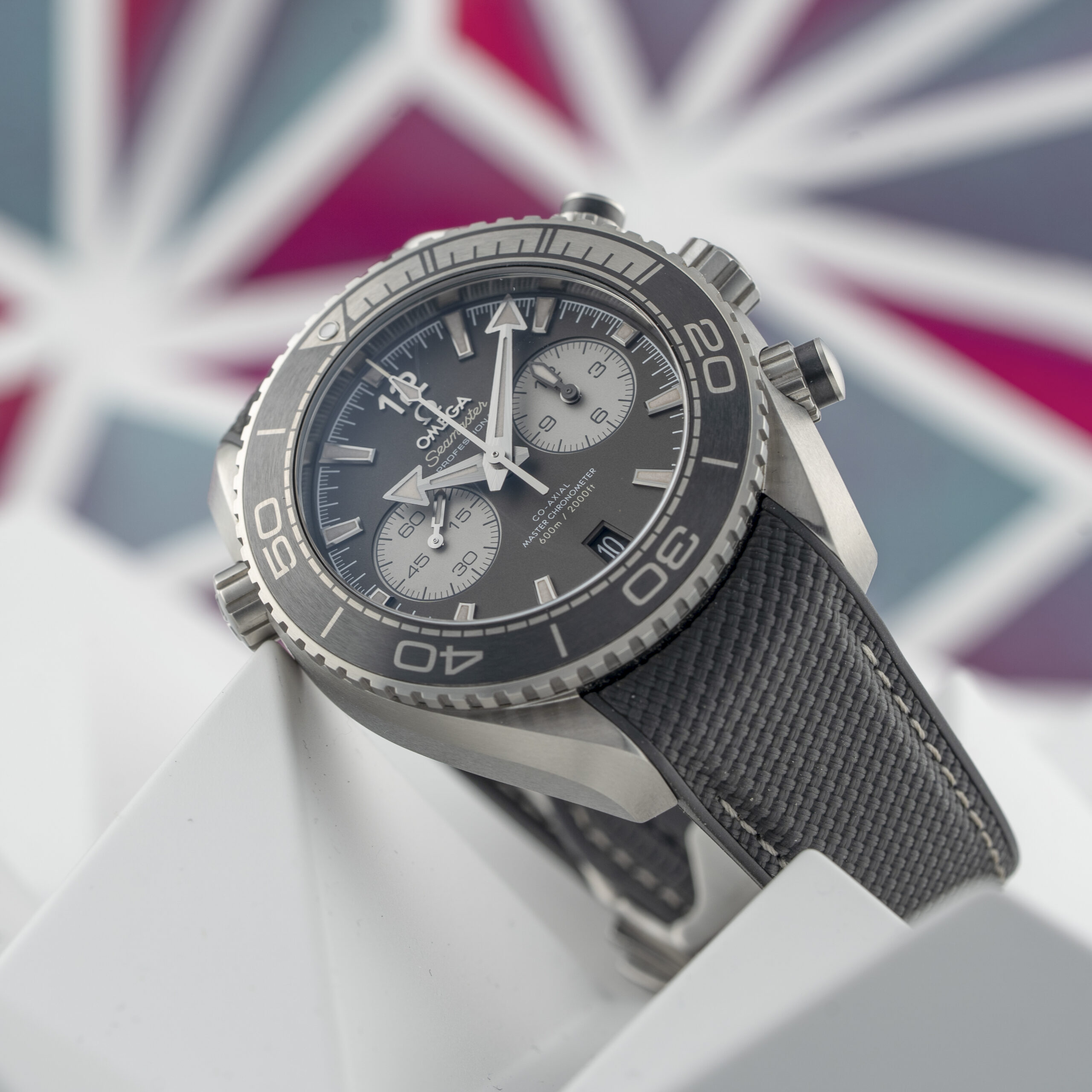 Omega Seamaster Planet Ocean Chronograph 600M Grey 45.5mm 215.32.46.51.01.004