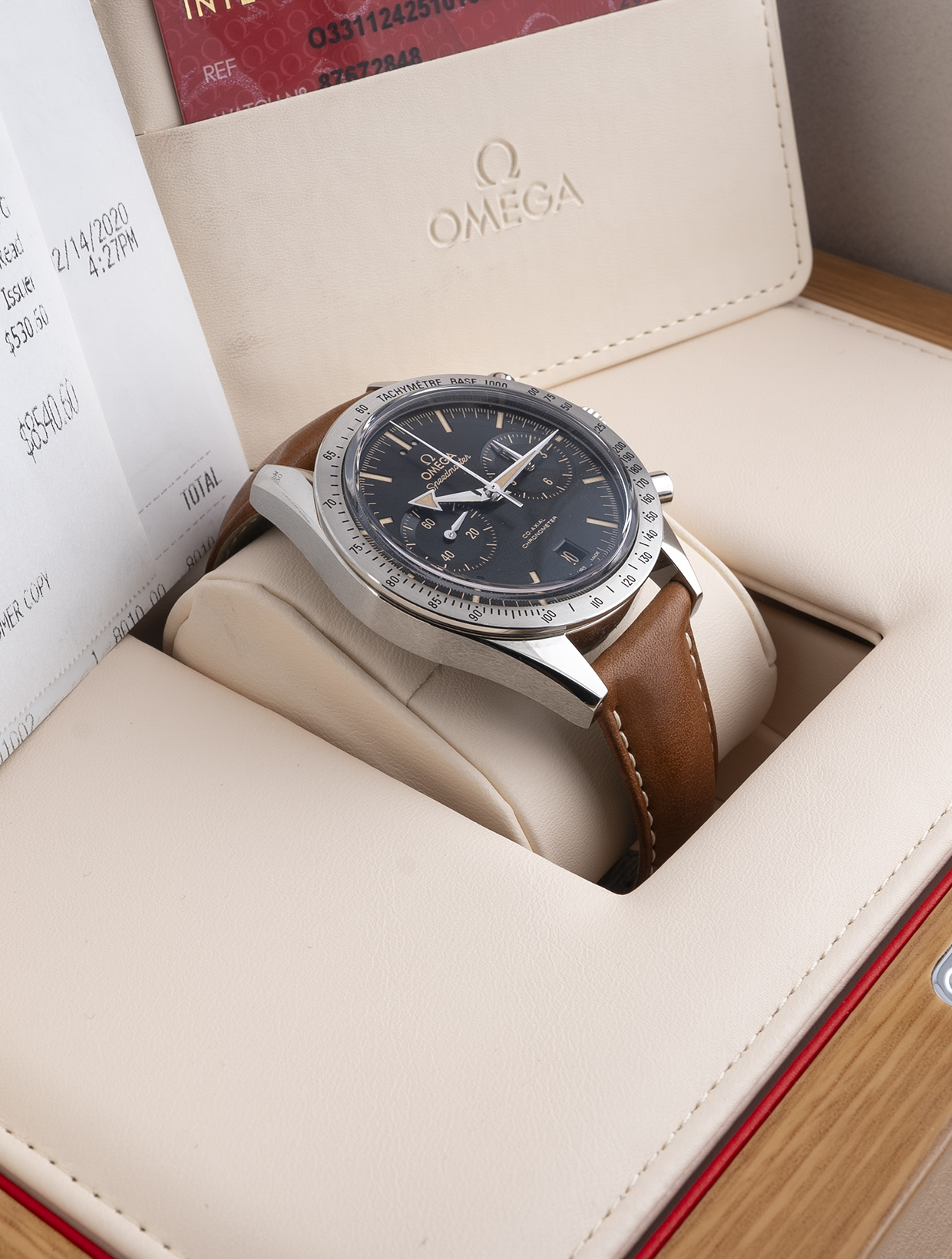 Omega Speedmaster '57 40.5mm Stainless Steel Black Dial Ref. 332.12.41.51.01.001